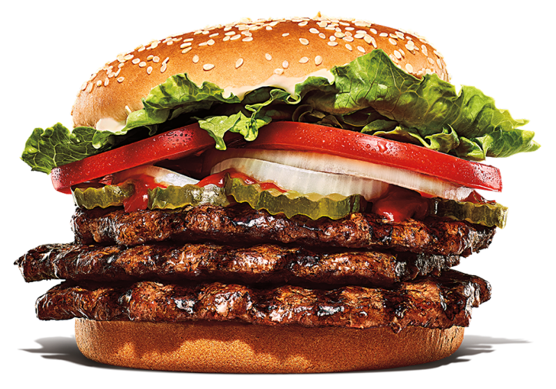 TRIPLE BEEF BURGER